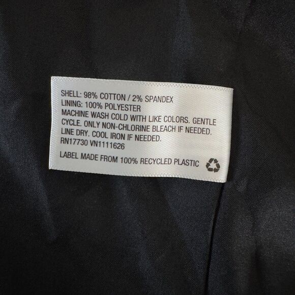 New A New Day Velvet Velour Satin Blazer Jacket Women's Size 16 - Picture 5 of 8